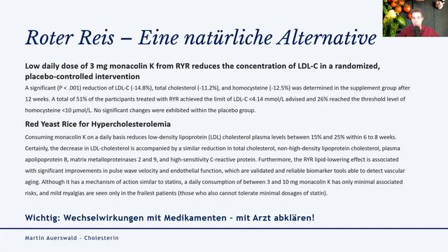 Cholesterin Verstehen & Natürlich Senken ↘️🫀Prävention & Behandlung Von Herz-Kreislauf-Erkrankungen