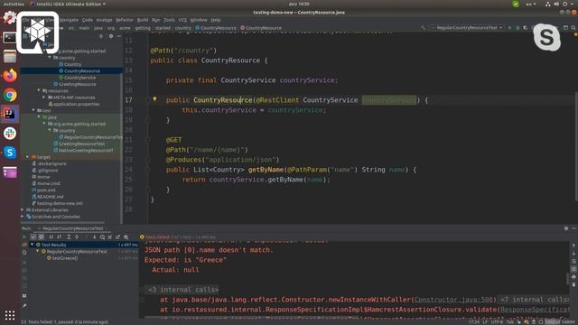 Constructor Injection with CDI (from Quarkus Insights #1: Tests) смотреть онлайн