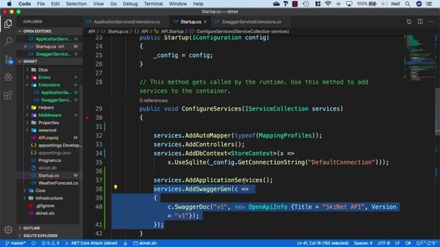 057 Cleaning up the Startup class смотреть онлайн
