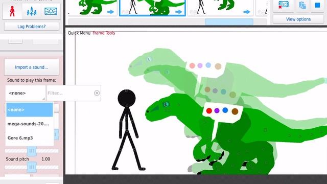 Stick nodes watch me animate peet the raptor killing a stickman смотреть онлайн