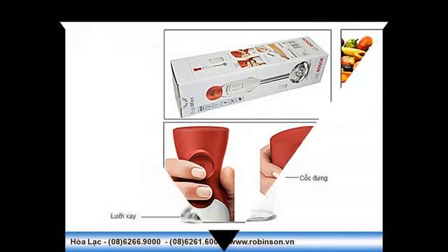 Máy xay cầm tay hàng chính hãng Bosch смотреть онлайн