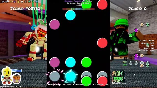 Roblox PghLFilms, an average Friday Night Funkin' Player Attempts FALLEN SYMPHONY (BAD% Accuracy) смотреть онлайн