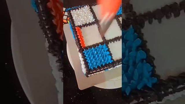 Rubik's cube cake /mas magic Bakes &cooks/By Husna Azeez смотреть онлайн