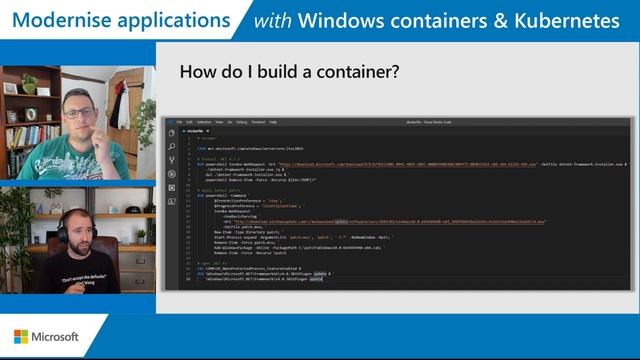 Modernize Applications with Windows containers and Kubernetes смотреть онлайн