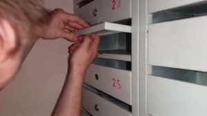 Установка почтового замка