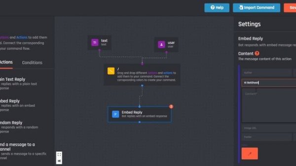 Command Builder Basics (Custom Commands!) - BotGhost Tutorial
