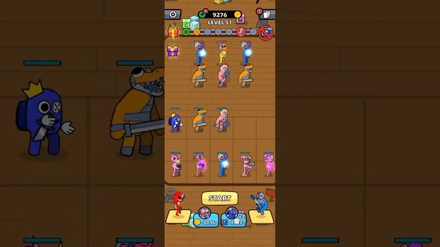 Rainbow Fusion : Merge Master Game ? Gamplay walkthrough - Android Gamplay ? Warrior Game ? смотреть онлайн