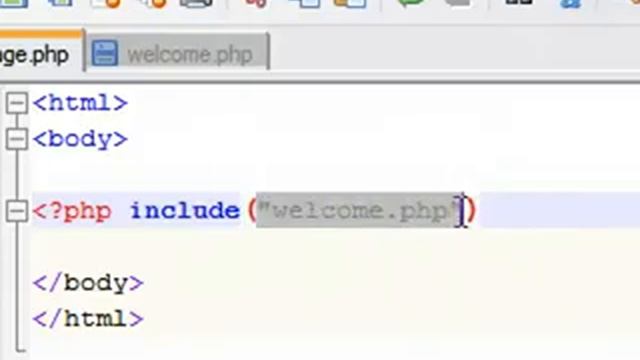 PHP Tutorial include function.mp4 смотреть онлайн