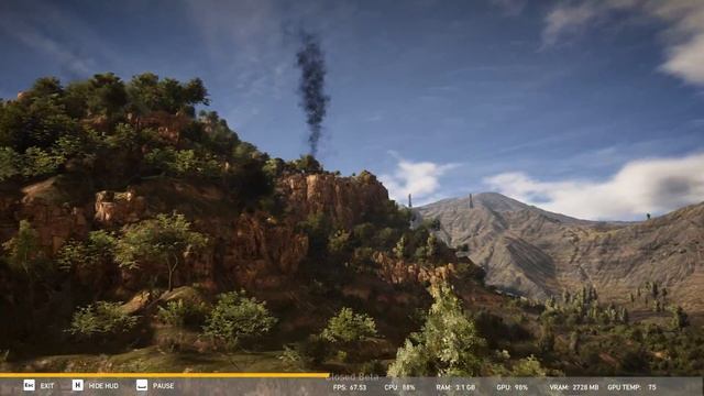 Tom Clancy's Ghost Recon Wildlands Closed Beta Benchmark Core i7-4790K EVGA GeForce GTX 980 FTW смотреть онлайн