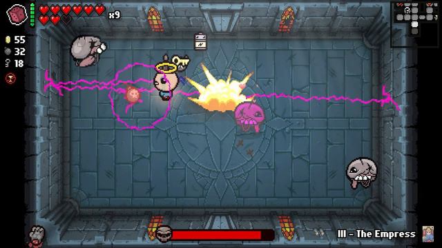 The Binding of Isaac AFTERBIRTH: DR FETUS + TECH X + TECH 2 + BOUNCING TEARS смотреть онлайн