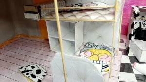 Как Сделать Кровать для Уточки Лалафанфан Туториал/Утя из Тик Тока Мебель для Уточки ТУТОРИАЛ