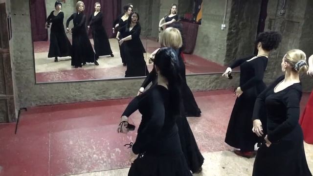 Flamenco lesson castanets technique смотреть онлайн