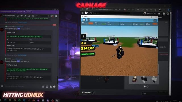 Carnage kills Roblox Server 2023 смотреть онлайн