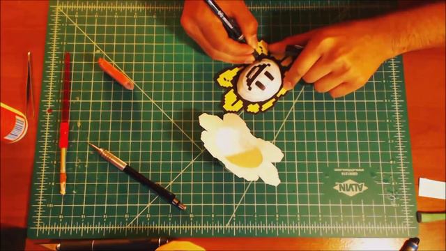 Undertale Papercraft ~ Flowey The Flower~