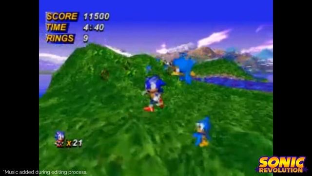 Sonic X-treme (July 18, 1996 Prototype) - Walkthrough смотреть онлайн