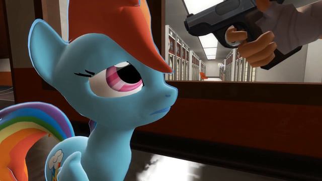 My Little Pony Friendship Is Madness Episode 1: Scout And Heavy Visit Ponyville