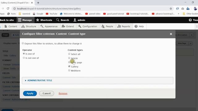 Drupal 8 Tutorial for Beginner Lesson-24: Create View for Content Type in Drupal 8 - Hindi (Part-1) смотреть онлайн