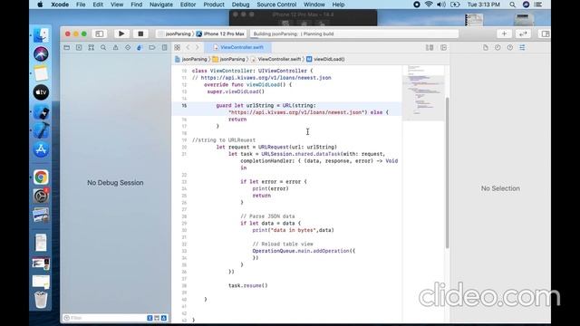 How to write a Json Parsing in Swift 5.3 смотреть онлайн