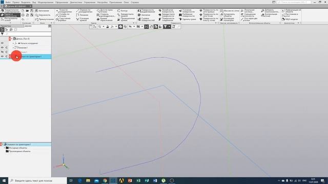 Компас 3D  Урок №2 - Построение 3D моделей при помощи спирали и ломаной #Компас3D