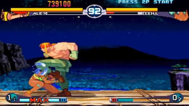 Street Fighter III: 2nd Impact - Alex Playthrough смотреть онлайн