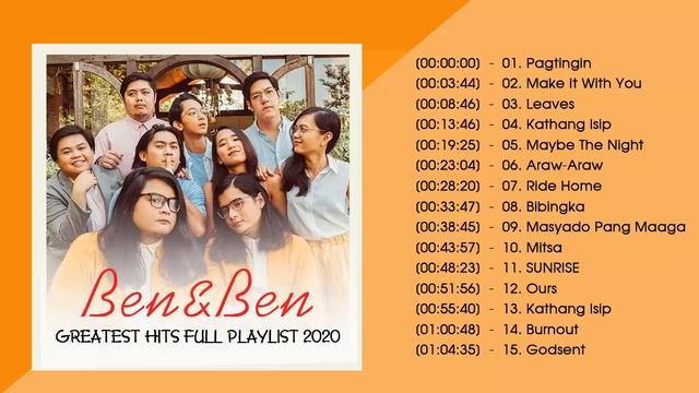 Ben and Ben Nonstop Love Songs - Ben and Ben Greatest Hits Full Playlist 2020 смотреть онлайн