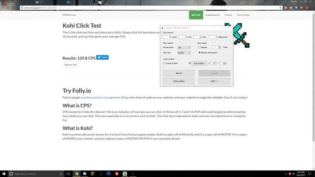 HOW TO GET THE FASTEST AUTOCLICKER EVER! смотреть онлайн