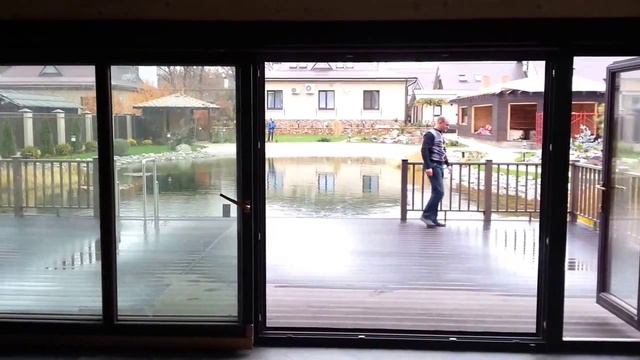 Пруд для купания на участке. Водоем на даче. смотреть онлайн