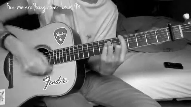 Cover-Fun-We are Young-Louis Malfoy (Acoustic) смотреть онлайн