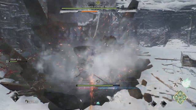 Unknown Hammer Wielder Boss Fight | Wo Long DLC Battle of Zhongyuan смотреть онлайн