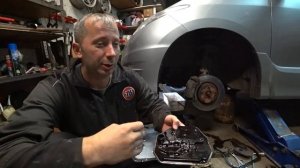 Замена масла и фильтра вариатора Toyota estima ACR55