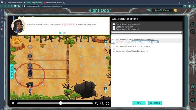 Ozaria - Javascript - Chapter 3 - Module 4 - Right Door смотреть онлайн