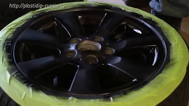 Покраска дисков жидкой резиной. Видео как покрасить пластидипом из баллончика своими руками смотреть онлайн