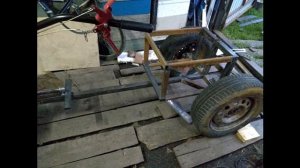 Адаптер с подъёмной навеской на мотоблок Ока Кадви с двигателем Lifan 6,5 л.с. своими руками