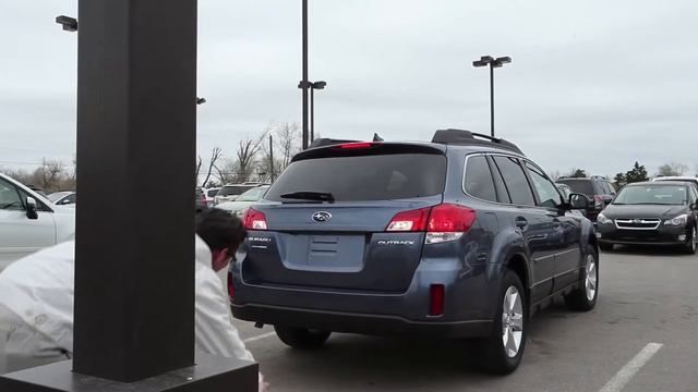 2013 Subaru Outback Rear-Vision Camera смотреть онлайн