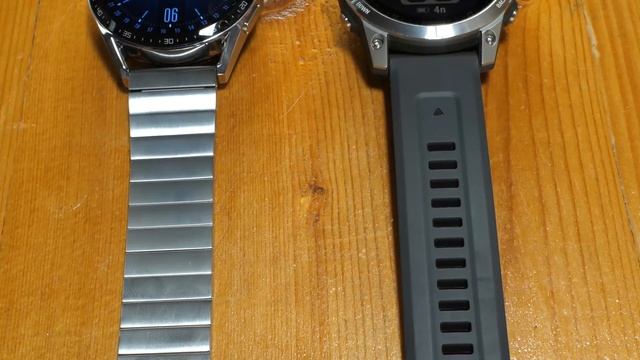 Garmin Fenix 7 vs Huawei Watch GT 3 - design and microscopic details смотреть онлайн