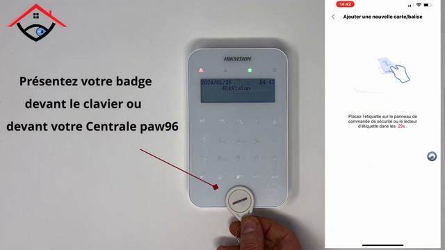 Comment Activer Le Badge DS PT M1 Pour Alarme AX PRO HIKVISION