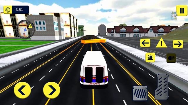 City Ambulance Emergency Rescue Driver 3D - Android Gameplay смотреть онлайн
