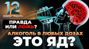АЛКОГОЛЬ В ЛЮБЫХ ДОЗАХ - ЭТО ЯД? ПРАВДА ИЛИ ЛОЖЬ? ДВЕНАДЦАТЬ