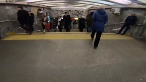 [4К] Вход в подземный вестибюль и на станцию метрополитена «Проспект Ветеранов»