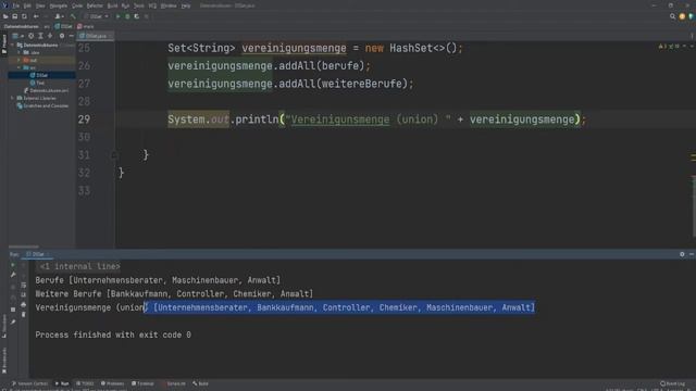 Java - HashSet in Java | Collections | Java Datenstrukturen | Java programmieren lernen смотреть онлайн