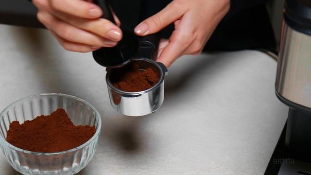 Рожковая кофеварка BR1114 смотреть онлайн