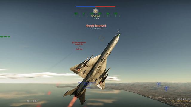 MIG-21MF (1v2 Highlight) - War Thunder Part 1 (Semi outplay) смотреть онлайн