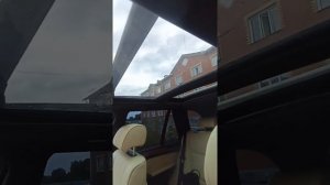 Работа отремонтированного панорамного люка BMW X5  E53