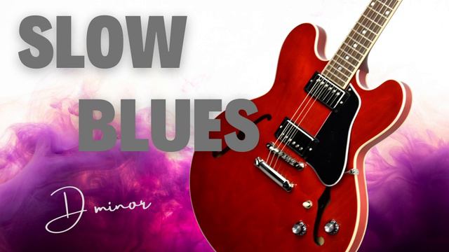 Melodic Blues Backing Track - D Minor