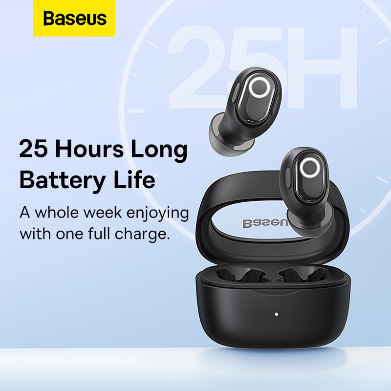 Беспроводные наушники Baseus WM02, TWS, Bluetooth 5,3 смотреть онлайн