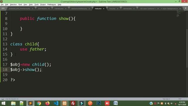Traits in Php (Hindi) смотреть онлайн