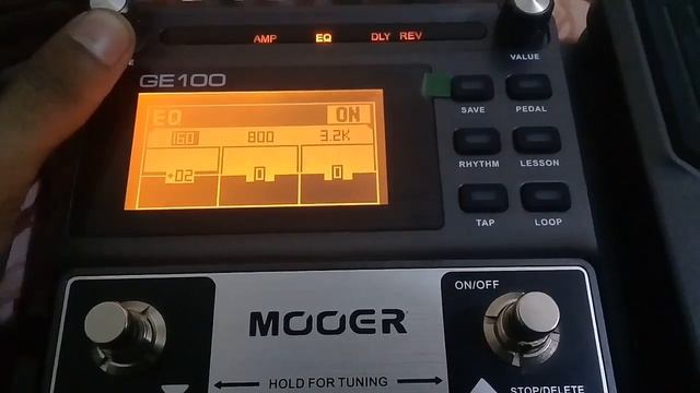 Mooer Ge100 New Clean Patch.