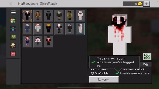 HALLOWEEN SKIN PACKS FOR MINECRAFT PE AND BEDROCK 1.18 & 1.19 смотреть онлайн
