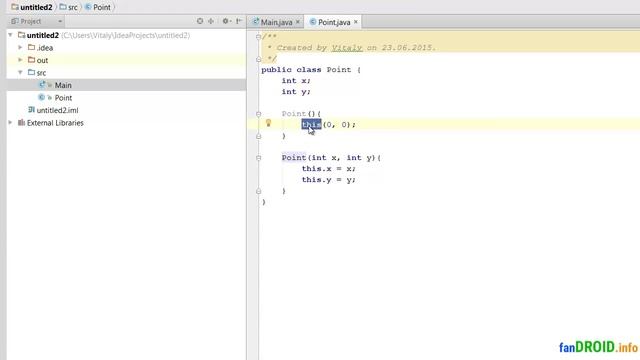 #7. Объекты и конструкторы в Java. Курс видеоуроков для начинающих смотреть онлайн