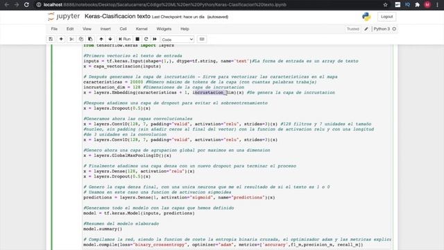 Clasificación de textos en Keras - #13 Machine Learning en Python смотреть онлайн